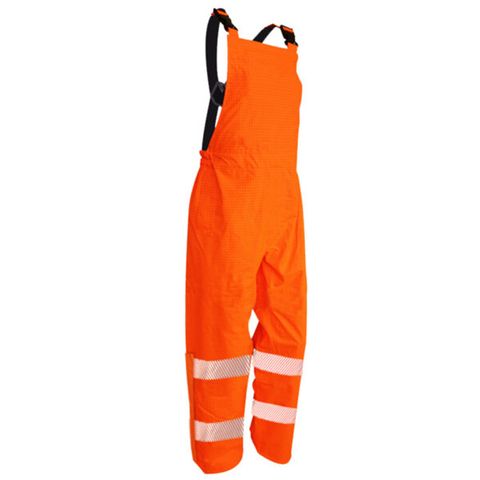 Safe-T-Tec PU Coated Bib Trousers.  Flame Retardant. Size 2XL