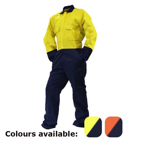 Safe-T-Tec Overall. Cotton. Day Only