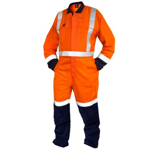 Safe-T-Tec FR Overall. 11Cal. TTMC. X-Back. Size 16