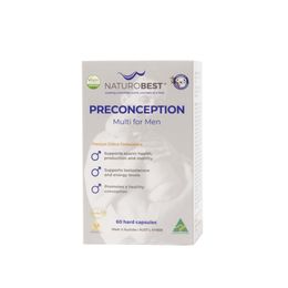 NATUROBEST PRECONCEPTION MULTI FOR MEN 60C - New formulation to be updated