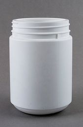 1 KG PLASTIC CONTAINER WHITE WITH TAMPER EVIDENT LID