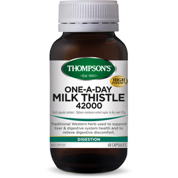 THOMPSONS MILK THISTLE 42000 60VC