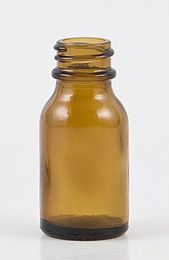 DISPENSARY AMBER BOTTLE 15ML WITH DROPPER