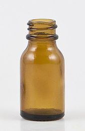 AMBER BOTTLE 15ML WITH DROPPER