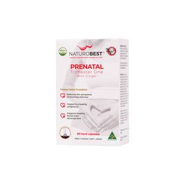 NATUROBEST PRENATAL TRIMESTER ONE WITH GINGER 60C