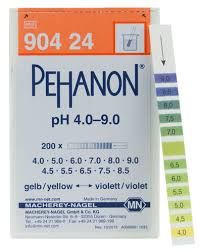 PEHANON PH TEST STRIP 4.0-9.0 GRADUATION 05 - TO BE DISCONTINUED