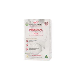 NATUROBEST PRENATAL TRIMESTER 2&3 PLUS BREASTFEEDING 60C