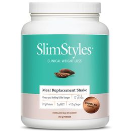 SLIMSTYLES MEAL REPLACEMENT SHAKE CHOCOLATE 750G POWDER
