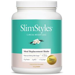 SLIMSTYLES MEAL REPLACEMENT SHAKE VANILLA 720G POWDER