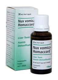 HEEL NUX VOMICA - HOMACCORD 30 ML ORAL LIQUID