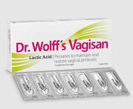 DR WOLFF'S V-SAN Lactic Acid  7 Pessaries