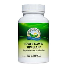 NATURES SUNSHINE LOWER BOWEL STIMULANT 100 CAPSULES