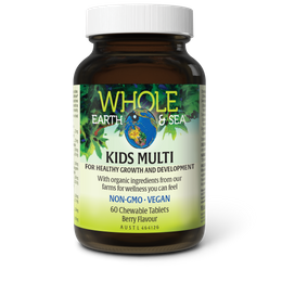 WHOLE EARTH & SEA KIDS MULTI 60T CHEWABLE