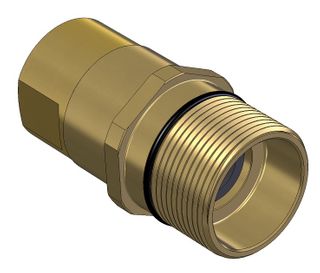 1" Vsb - Male Wing Style Screw Together Coupling