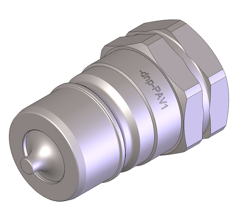 Series A Bspp 1 1/2" Male Coupling