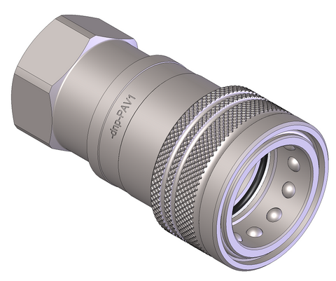 Series A Bspp 1 1/2" Female Coupling