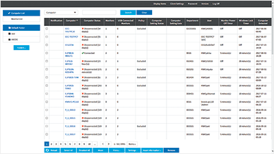 InStyle Server PC list