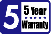 Eizo 5 Year Warranty Logo