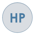 HP on grey