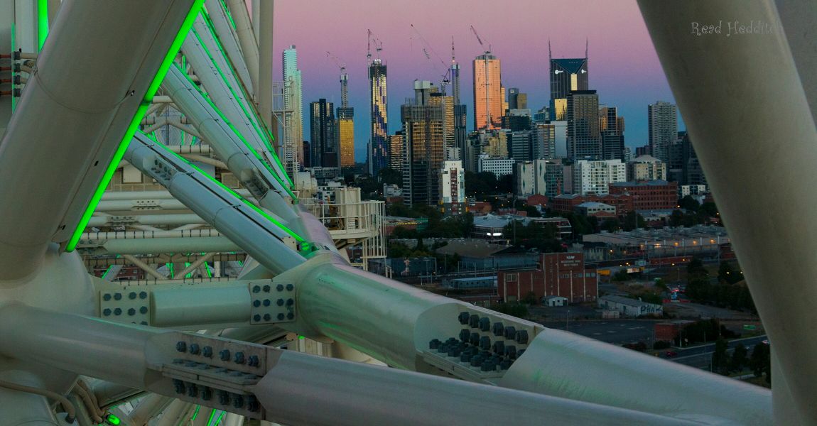 Star Wheel Melbourne View