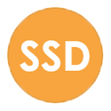 SSD on orange icon