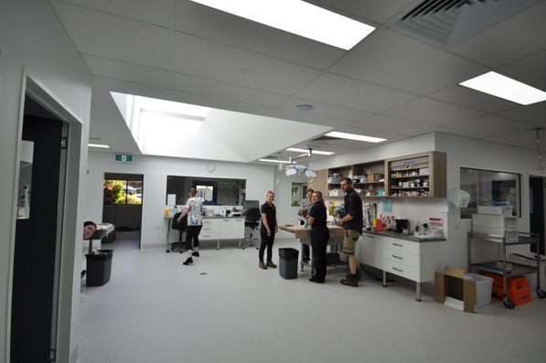 Inside the Rochester Clinic with the crew