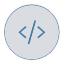 Code brackets symbol