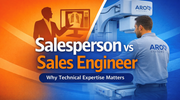 Salesperson vs Sales Engineer at ARO Systems: Why Technical Expertise Matters