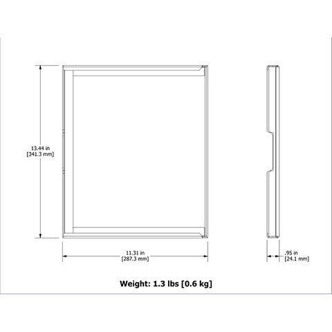 RC Imaging Aluminium Grid Encasement with Channels