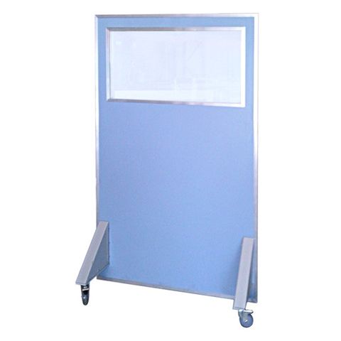 Mobile Lead Barrier / Protective Screen | 50cm x 100cm Window