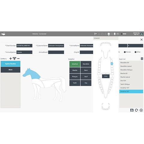 SmartCareworks GoDR® Vet Equine Acquistion Software