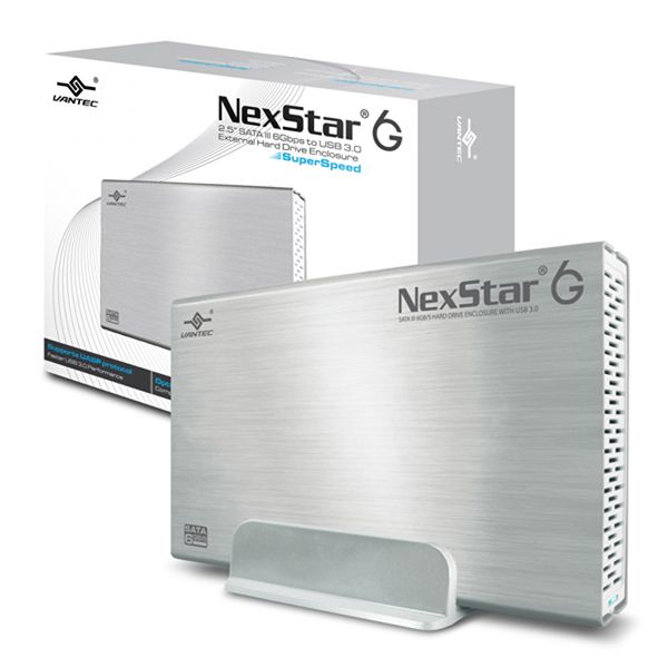 Vantec NexStar 6G External 3.5" SATA 3 to USB 3.0 Hard Drive Enclosure