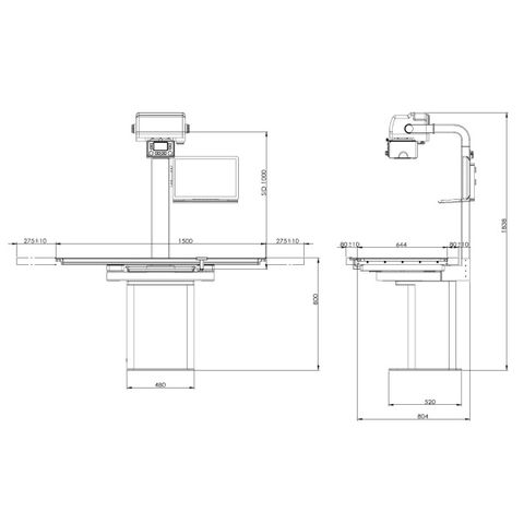 SYFM LOVET-A20 Vet Floating Table