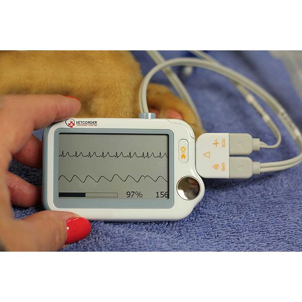 Sentier Vetcorder™ Classic Portable Patient Monitor with Reflectance Sensor