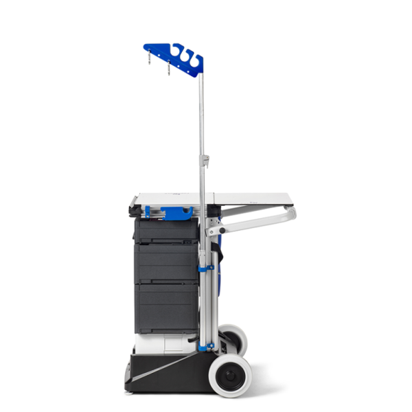 Podoblock Mobile WorkStation Trolley Option 07 | Telescopic Equipment Support