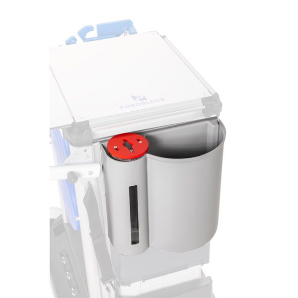 Podoblock Mobile WorkStation Trolley Option 10 | Garbage Bin with Syringe Container