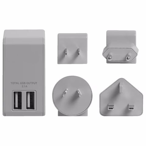 USB Wall Charger - 2 Port