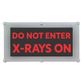 Warning Signs - Illuminated LED Black Vinyl on Red Acrylic