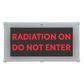 Warning Signs - Illuminated LED Black Vinyl on Red Acrylic