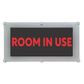 Warning Signs - Illuminated LED Black Vinyl on Red Acrylic