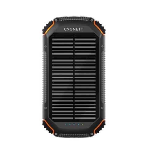 Cygnett ChargeUp OutBack 20K mAh Outdoor Solar Power Bank - Black