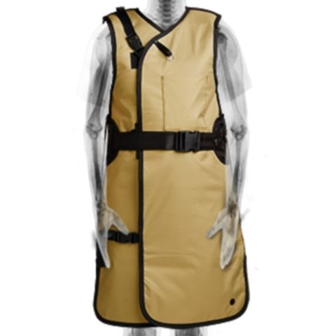 Burlington F111 Wrap Apron with Wide Stretch Belt Male