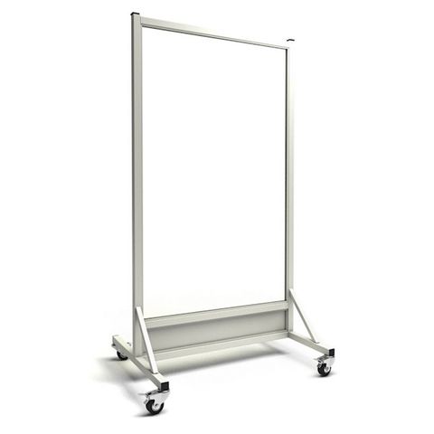 LSCU3060 Mobile Lead Protective Screen with 1524mm x 762mm (H x W) Window