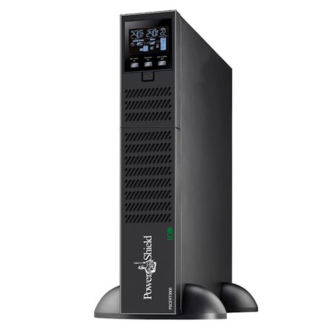 PowerShield Centurion RT 3000VA / 2700W True Online Double Conversion Rack / Tower UPS, Programmable outlets, Hot swap batteries requires 15amp