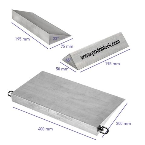 Podoblock Aluminium Wedge
