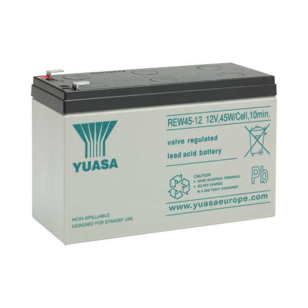Battery - Yuasa REW45-12 Industrial VRLA