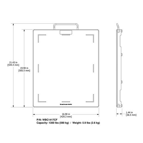 RC Imaging Weight Bearing Protective Cover