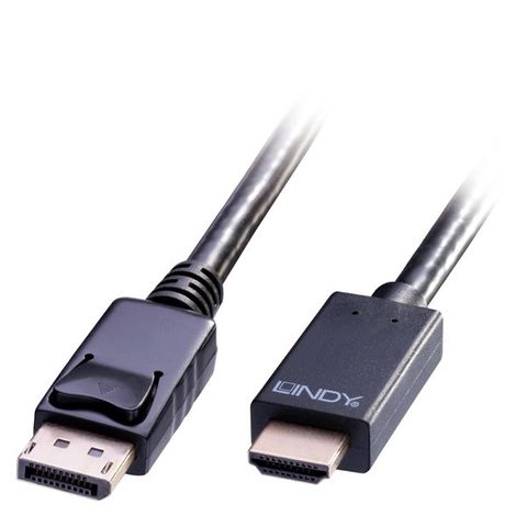 DisplayPort to HDMI 4K Adapter Cable, Passive 0.5m