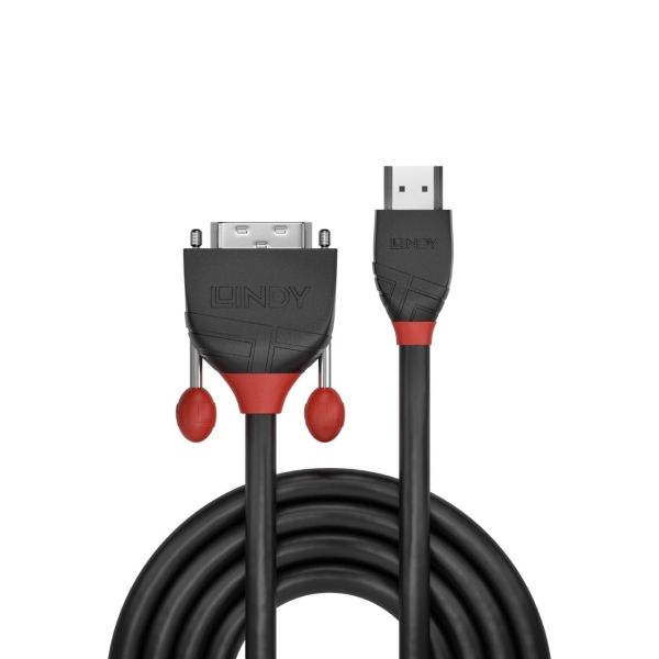 HDMI to DVI-D Cable, M/M, 0.5m