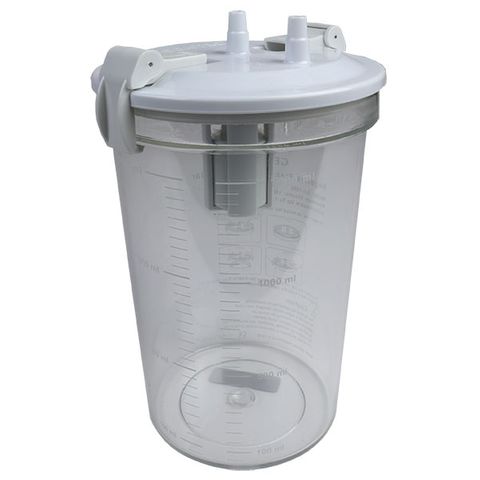 MAI Auri-Kleen™ Irrigation / Aspiration Machine Replacement Suction Canister, 1,500 ml